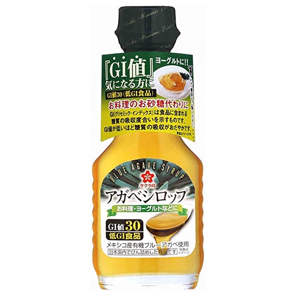 加藤美蜂園 サクラ印 アガベシロップ 160g瓶×12本入