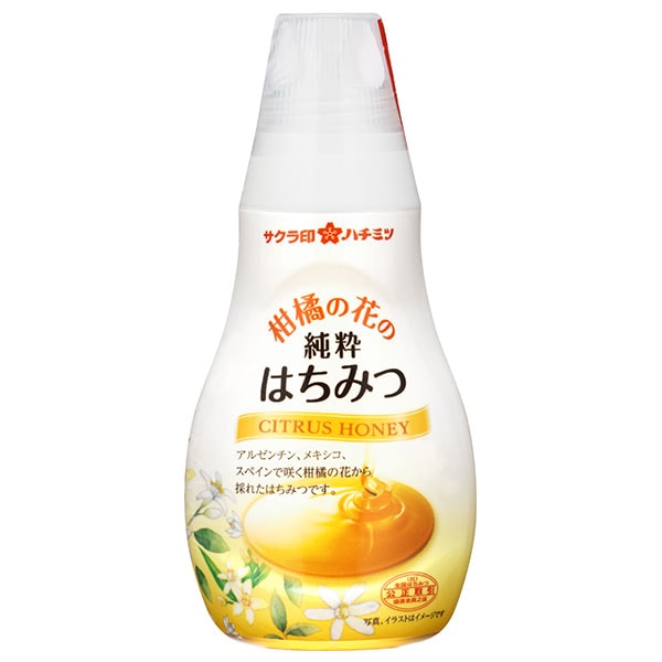 加藤美蜂園 サクラ印 柑橘の花の純粋はちみつ 145g×12本入