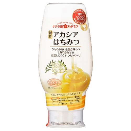 加藤美蜂園 サクラ印 純粋アカシアはちみつ 300g×12本入×(2ケース)