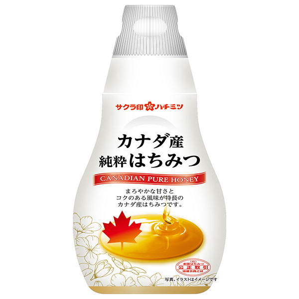 加藤美蜂園 サクラ印 カナダ産ハチミツ 145g×12本入×(2ケース)