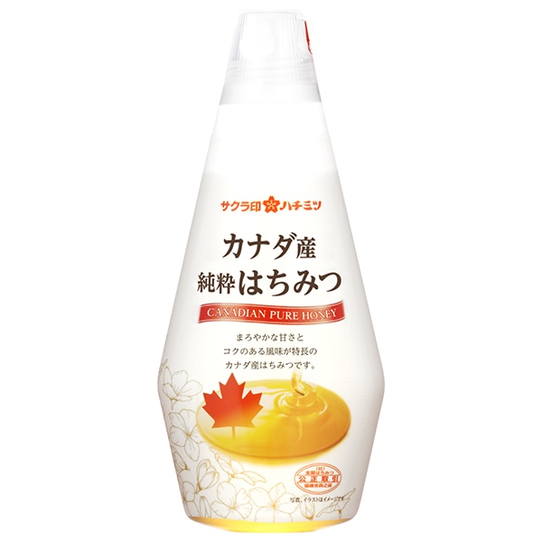 加藤美蜂園 サクラ印 カナダ産純粋はちみつ 290g×12本入×(2ケース)