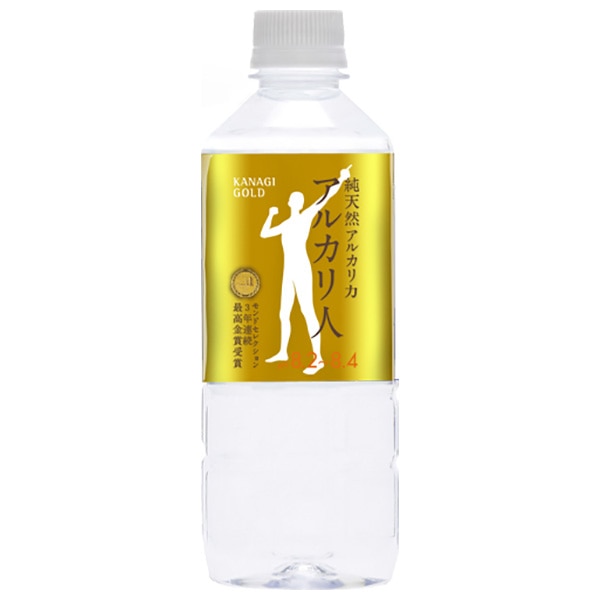 ケイ・エフ・ジー 純天然アルカリ力 アルカリ人 500mlPET×24本入