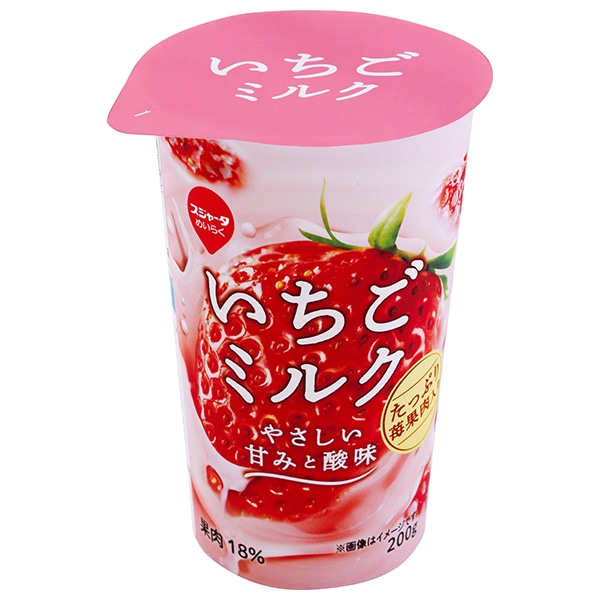 スジャータ いちごミルク 200g×12本入×(2ケース) チルド 冷蔵品