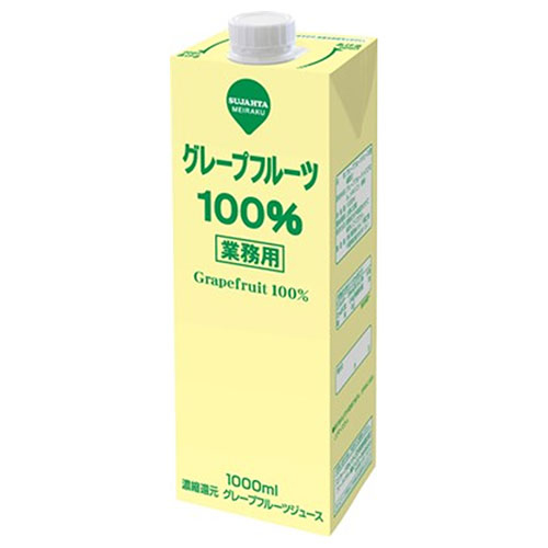 スジャータ 業務用グレープフルーツ 1000ml紙パック×6本入×(2ケース)