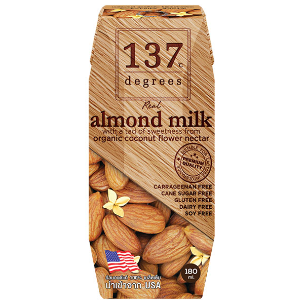 HARUNA(ハルナ) 137ディグリーズ アーモンドミルク オリジナル 180ml紙パック×36本入