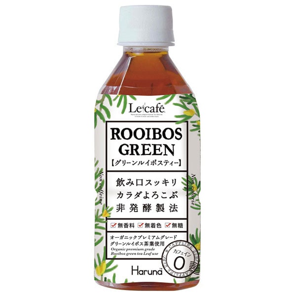 HARUNA(ハルナ) ルカフェ ルイボスグリーン (ROOIBOS GREEN) 350mlペットボトル×24本入