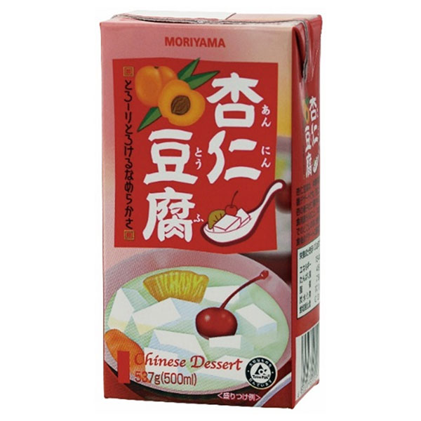 守山乳業 MORIYAMA 杏仁豆腐 537g紙パック×12本入
