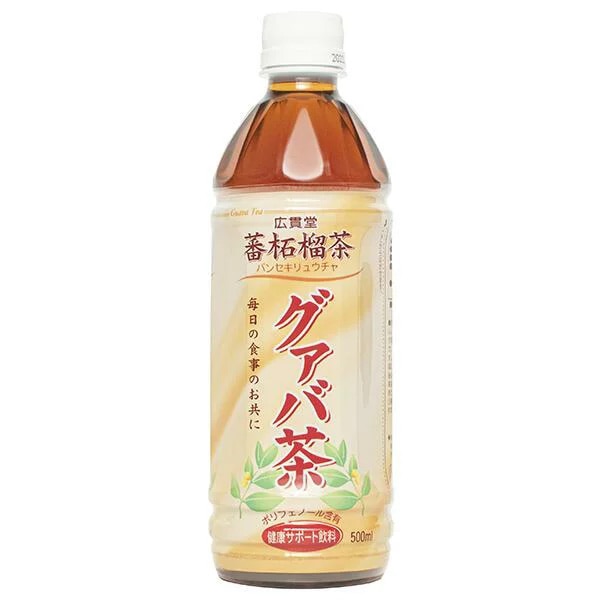 日本薬剤 グァバ茶 500mlペットボトル×24本入