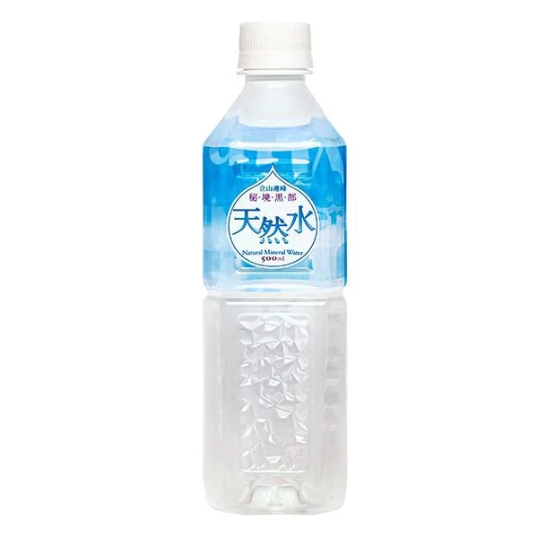 日本薬剤 秘境黒部 天然水 500mlペットボトル×24本入×(2ケース)
