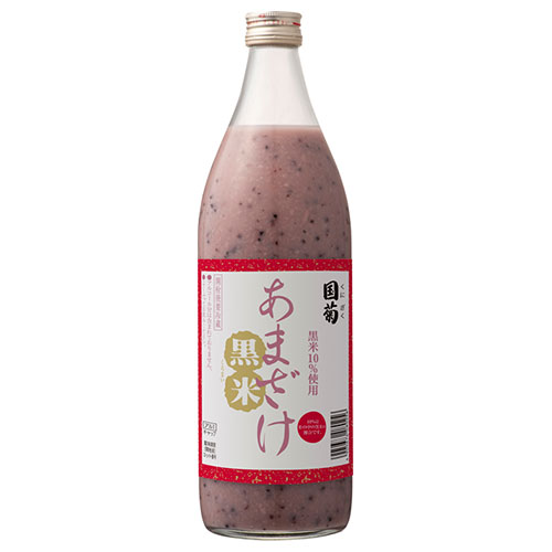 篠崎 国菊 黒米あまざけ(甘酒) 985g瓶×6本入