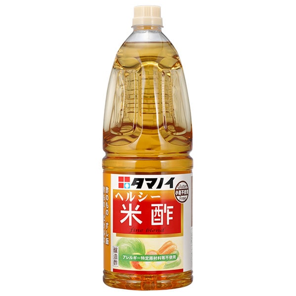 タマノイ酢 ヘルシー米酢 1.8Lペットボトル×6本入×(2ケース)