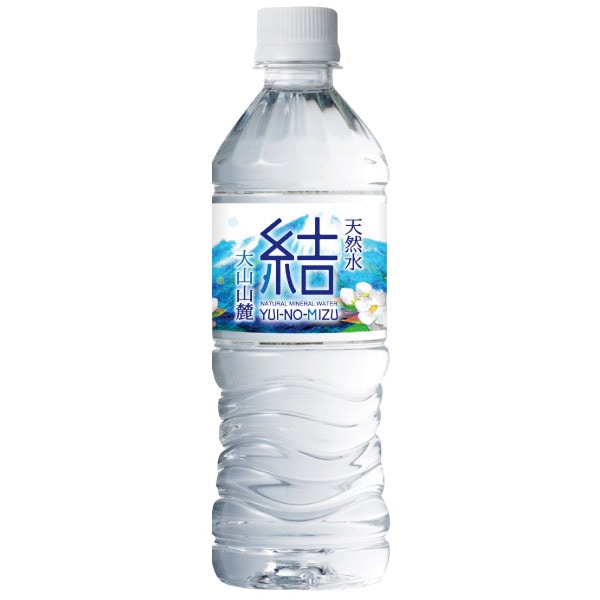 永伸商事 大山山麓天然水 結(ゆいのみず) 500mlペットボトル×24本入×(2ケース)