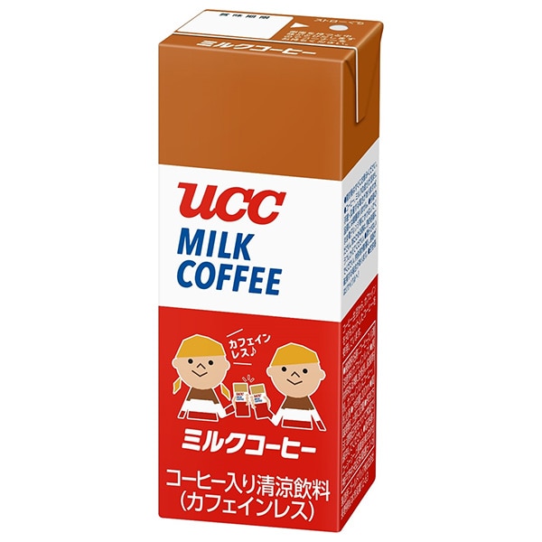 UCC ミルクコーヒー 200ml紙パック×24本入×(2ケース)