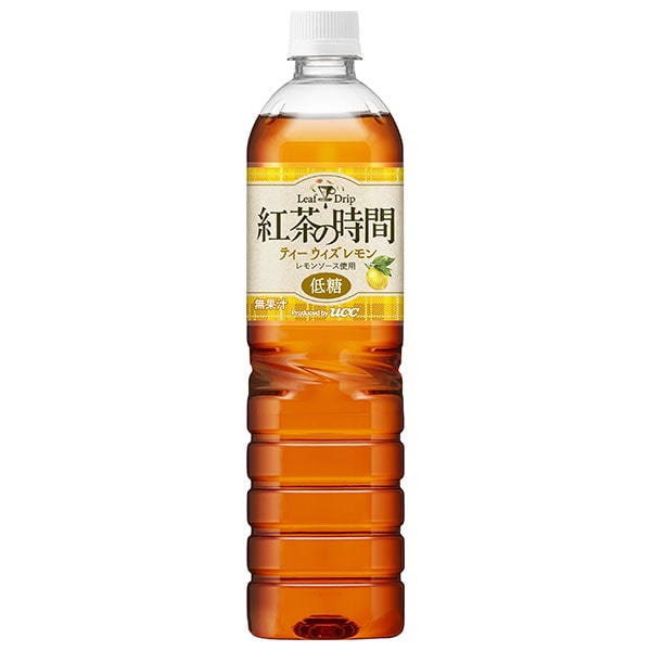 UCC 紅茶の時間 ティーウィズレモン 低糖 900mlペットボトル×12本入×(2ケース)