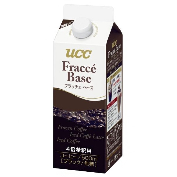 UCC フラッチェベース 無糖 500ml紙パック×12本入