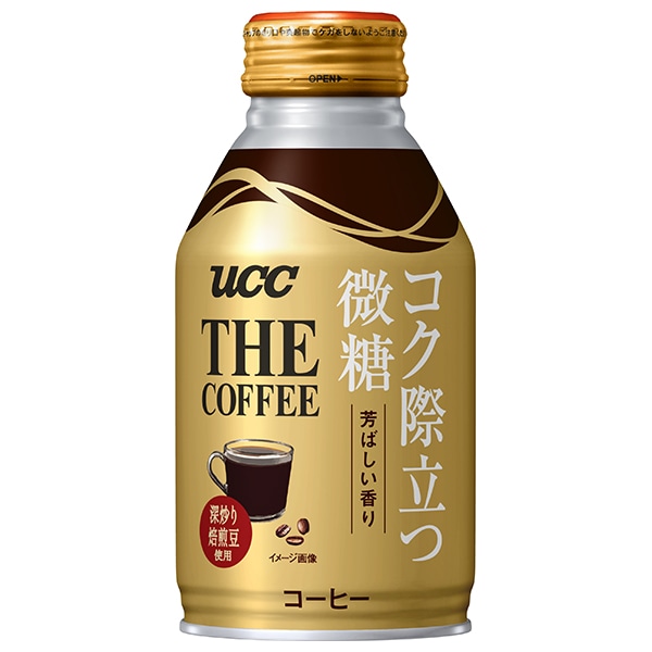 UCC THE COFFEE コク際立つ微糖 260gリキャップ缶×24本入