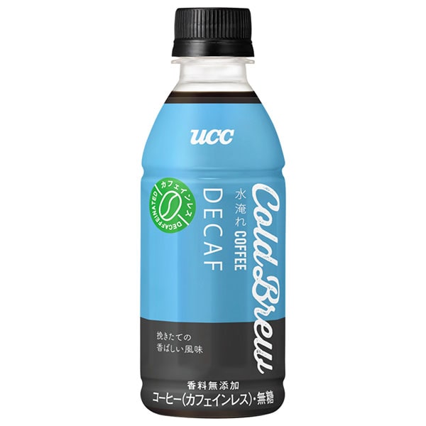 UCC COLD BREW DECAF(コールドブリュー デカフェ) 270mlペットボトル×24本入
