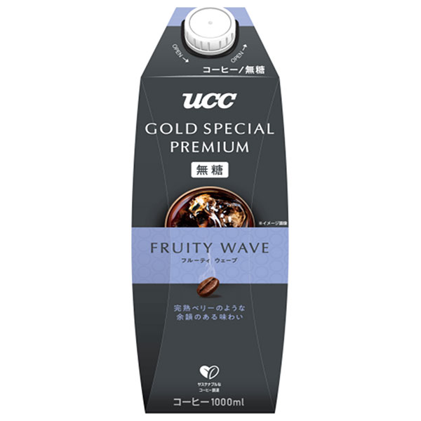 UCC GOLD SPECIAL PREMIUM フルーティウェーブ 無糖 1000ml紙パック×12本入×(2ケース)