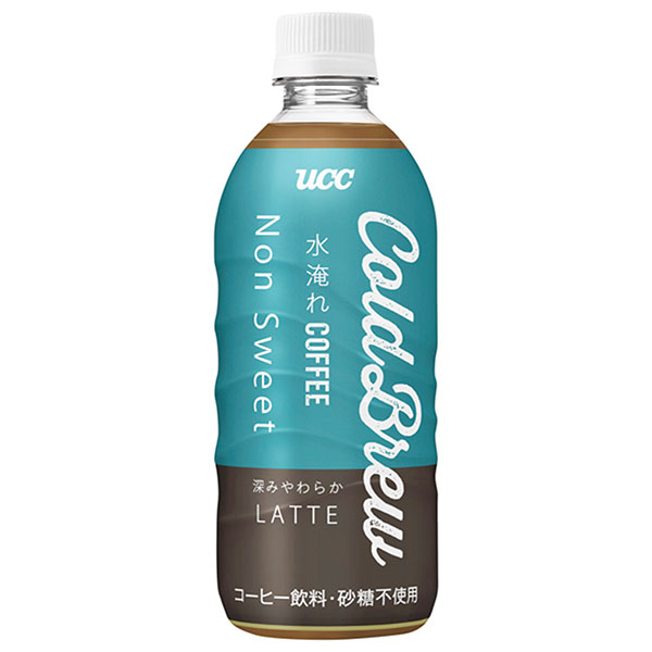 UCC COLD BREW NonSweetLATTE(コールドブリュー ノンスイートラテ) 500mlペットボトル×24本入×(2ケース)