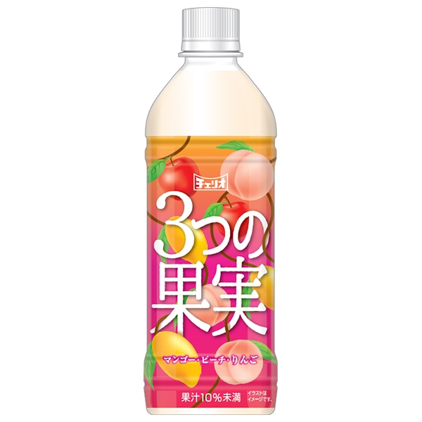 チェリオ 3つの果実 500mlペットボトル×24本入