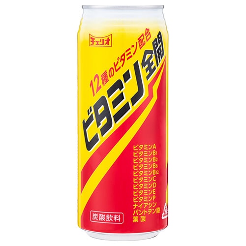 チェリオ ビタミン全開 500ml缶×24本入