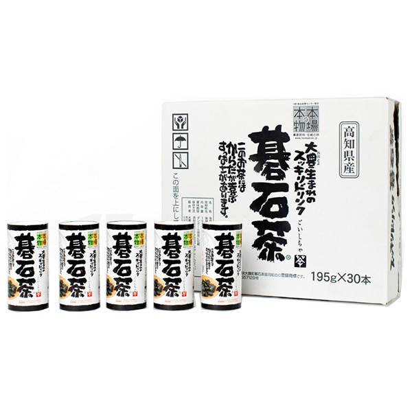 大豊町碁石共同組合 スッキリドリンク 碁石茶 195gカートカン×30本入