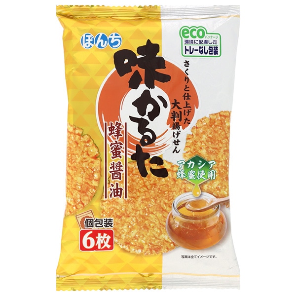 ぼんち 味かるた 蜂蜜醤油 6枚×12袋入