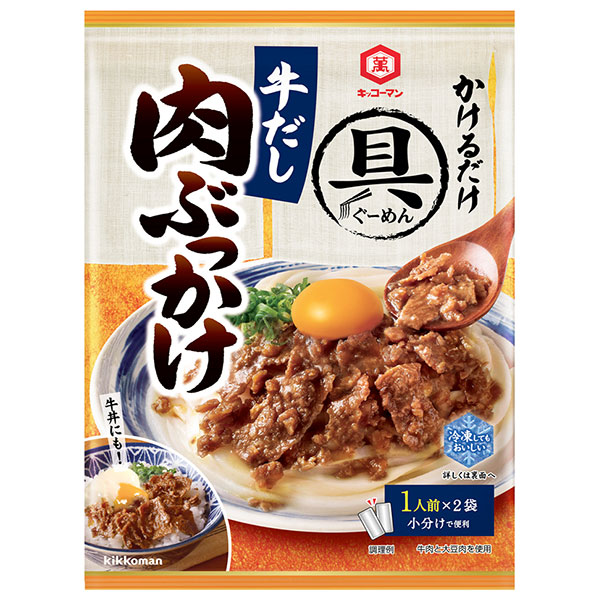キッコーマン 具麺 牛だし肉ぶっかけ 100g×10袋入×(2ケース)