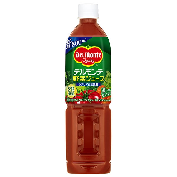 デルモンテ 野菜ジュース 800mlペットボトル×15本入
