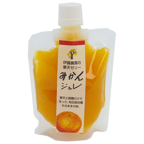 伊藤農園 ピュアフルーツ寒天 みかんジュレ ドリンクタイプ 150g×15個入×(2ケース)