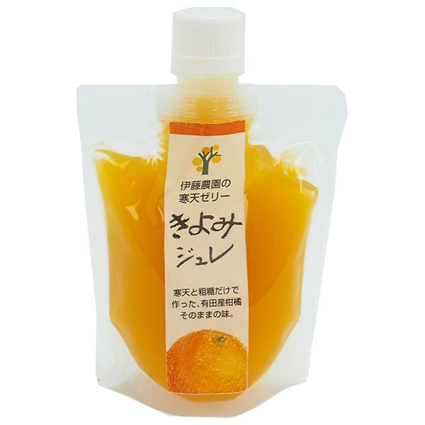 伊藤農園 ピュアフルーツ寒天 きよみジュレ ドリンクタイプ 150g×15個入×(2ケース)