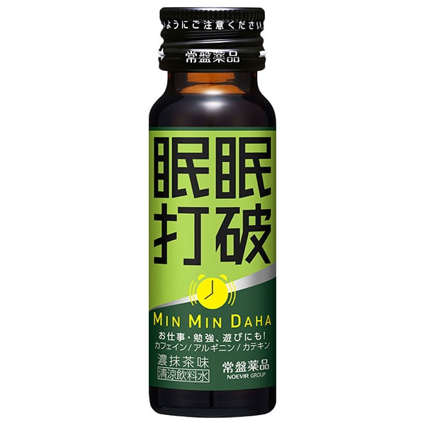 常盤 眠眠打破 濃抹茶味 50ml瓶×50本入