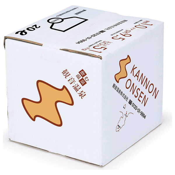 滝野川自動車 飲む温泉 観音温泉 20L×1箱入