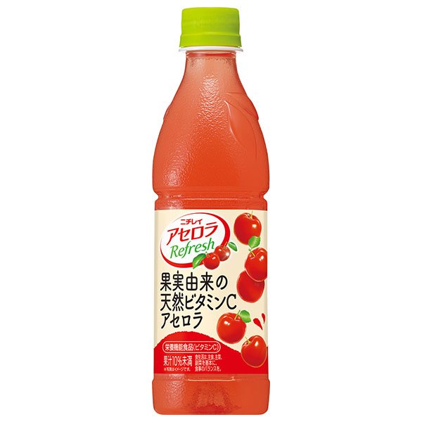ニチレイフーズ アセロラリフレッシュ 430mlペットボトル×24本入×(2ケース)