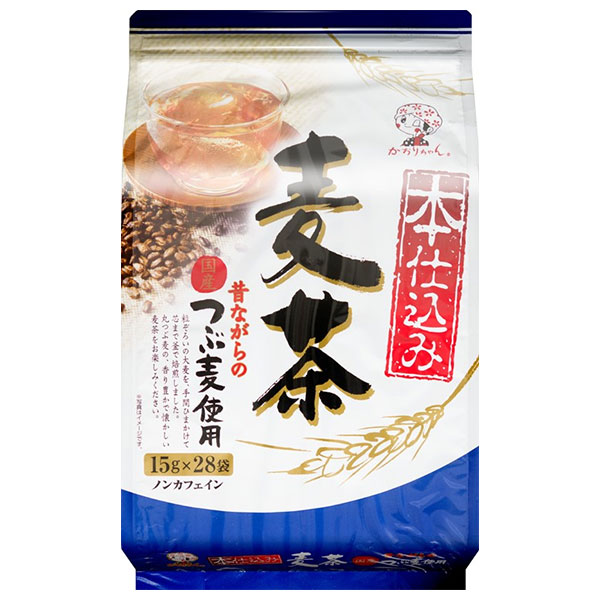 宇治森徳 本仕込み麦茶 15g×28袋×12袋入