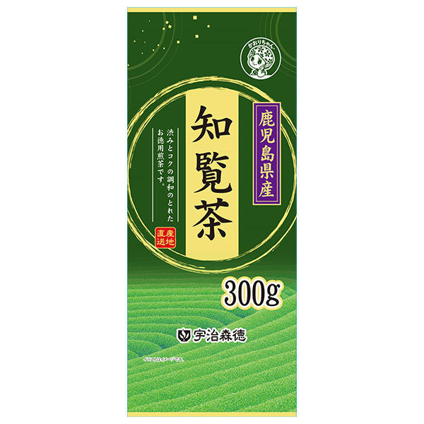 宇治森徳 知覧茶 300g×12袋入×(2ケース)