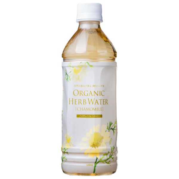 ナッシュ オーガニックハーブウォーター カモミール 500mlペットボトル×24本入
