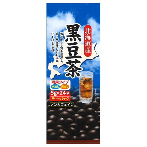 ちきりや 北海道黒豆茶ティーパック (5g×24袋)×10袋入
