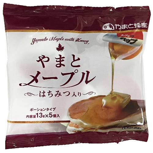 やまと蜂蜜 やまとメープル 13g×5個×12袋入×(2ケース)