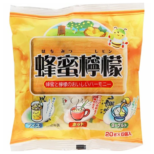 やまと蜂蜜 蜂蜜檸檬 20g×6個×10袋入