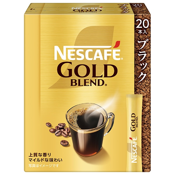 ネスレ日本 ネスカフェ ゴールドブレンド スティックブラック (2g×20P)×12箱入