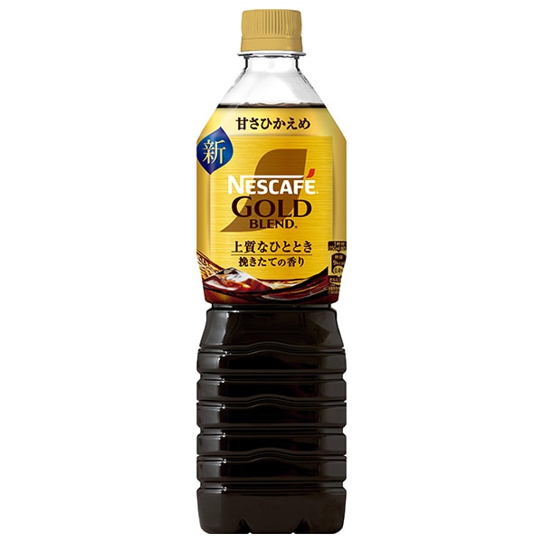 ネスレ日本 ネスカフェ ゴールドブレンド 上質なひととき ボトルコーヒー 甘さひかえめ 900mlペットボトル×12本入