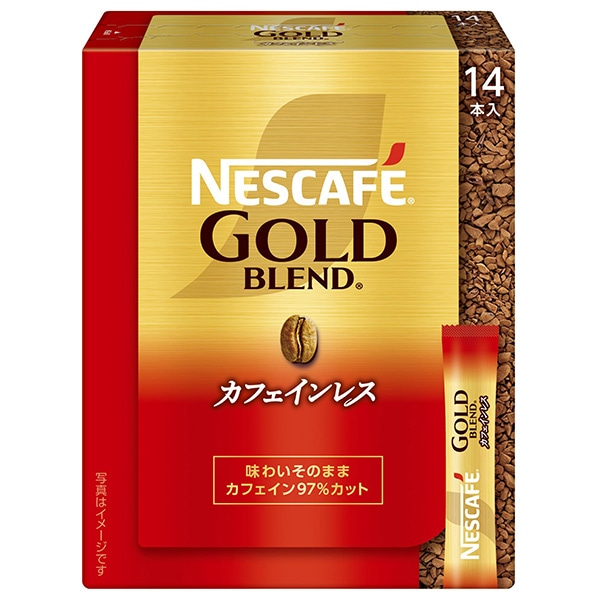 ネスレ日本 ネスカフェ ゴールドブレンド カフェインレス スティック ブラック (2g×14P)×12箱入