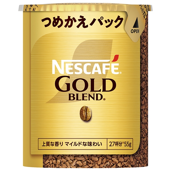 ネスレ日本 ネスカフェ ゴールドブレンド エコ&システムパック【バリスタ詰め替え用】 55g×12個入×(2ケース)