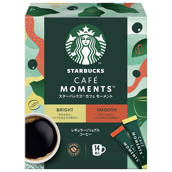 ネスレ日本 スターバックス カフェモーメント スティックブラック アソート (2g×14P)×12箱入