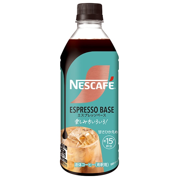 ネスレ日本 ネスカフェ エスプレッソベース 甘さひかえめ 500mlペットボトル×12本入