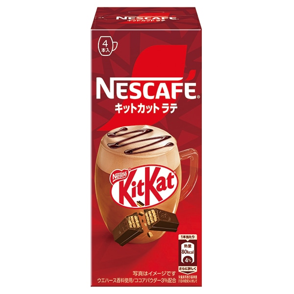 ネスレ日本 ネスカフェ キットカットラテ (18.9g×4P)×24箱入