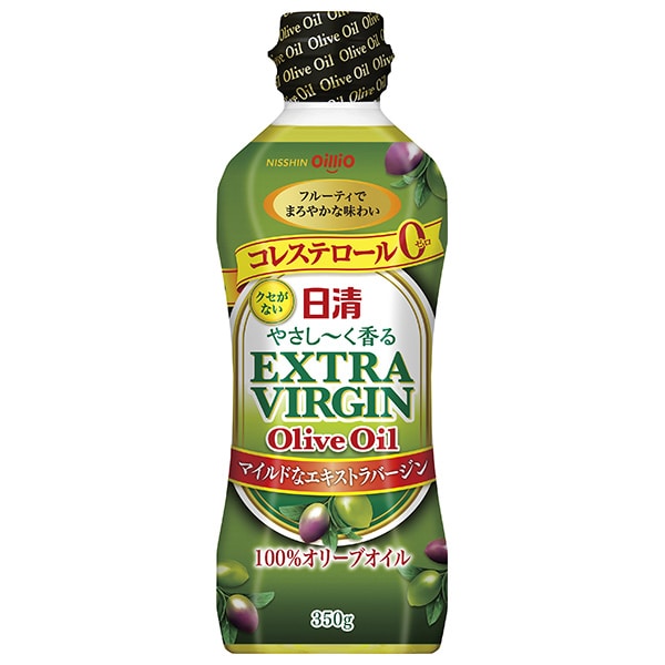 日清オイリオ 日清 やさし～く香る エキストラバージンオリーブオイル 350gペットボトル×10本入