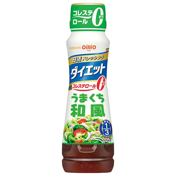 日清オイリオ 日清ドレッシング ダイエット うまくち和風 185mlペットボトル×12本入