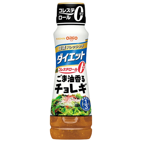 日清オイリオ 日清ドレッシング ダイエット ごま油香るチョレギ 185mlペットボトル×12本入